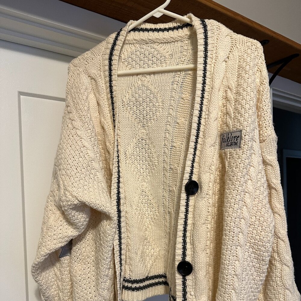 Taylor Swift Folklore Cardigan Sweater M/L